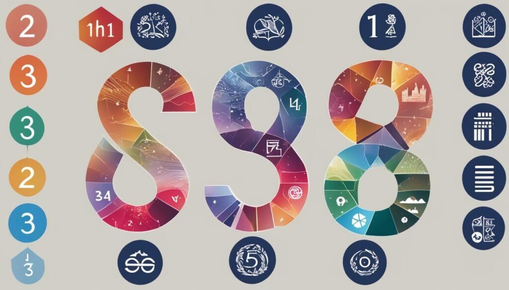 Significado de los números del 1 al 9