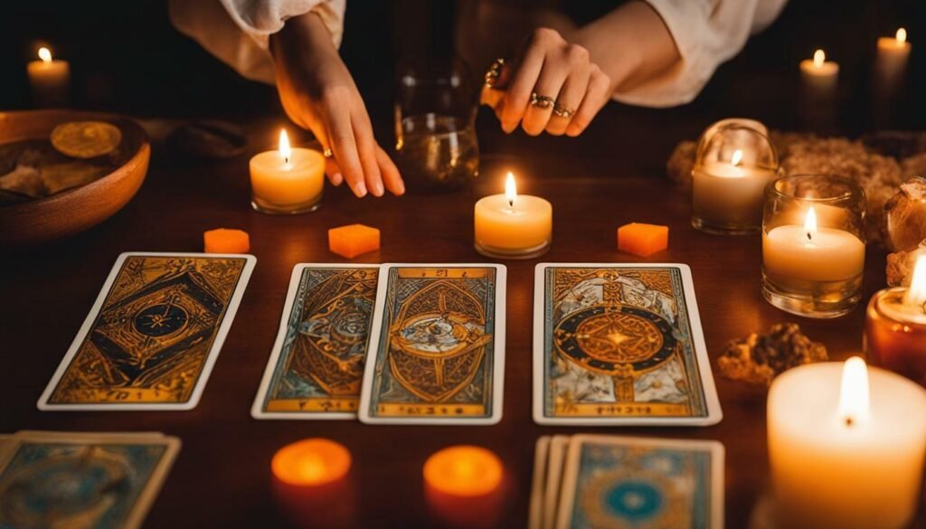 lectura de números de la suerte en el tarot